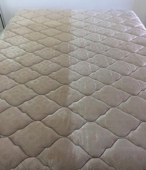 Matress Steam Cleaning Before and After  — Steam Cleaning in Proserpine, QLD